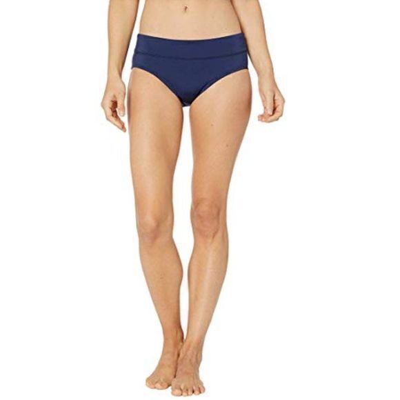 NWT Nike‎ Women's Essential Full Coverage Bikini Bottoms Midnight Navy Size XL - Picture 1 of 7